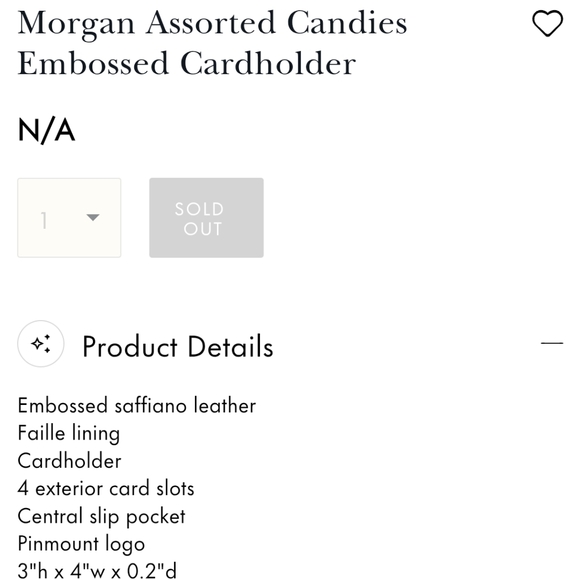 Kate Spade ♠️ Morgan Assorted Candies Embossed Cardholder! - Picture 8 of 9